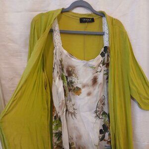 2 piece Lovely Breezy Spring Dress Set